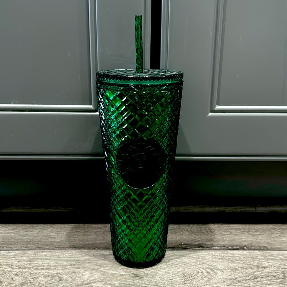 Green starbucks cup